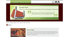 Desktop Screenshot of parafiapierwoszyno.pl
